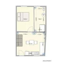 appart no 4 rez premier etage  33.96 m2
