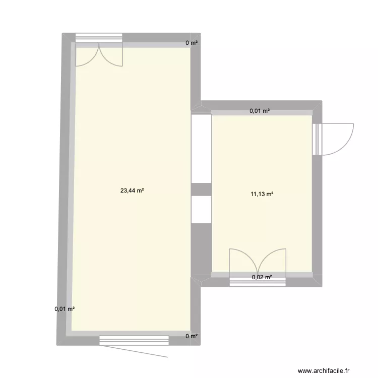 Mamanbis. Plan de 7 Pièces et 35 m²