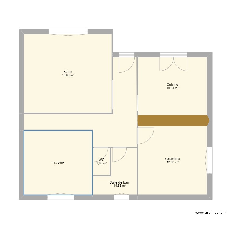 la couronne 1. Plan de 0 pièce et 0 m2