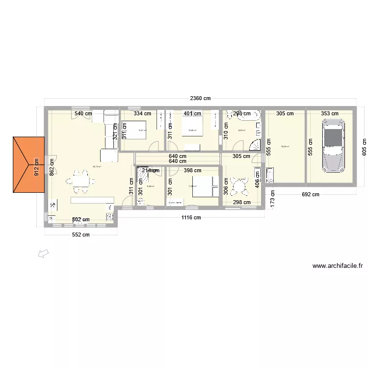 SARLAT 176 MODIF BOB 01. Plan de 
