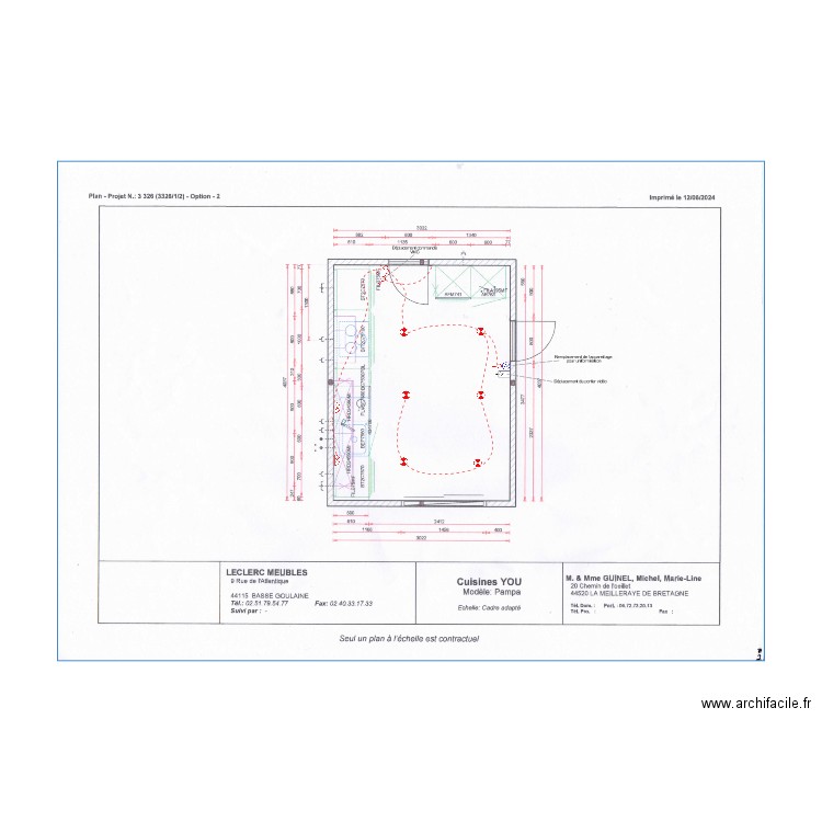 Guinel plan masse. Plan de 0 pièce et 0 m2