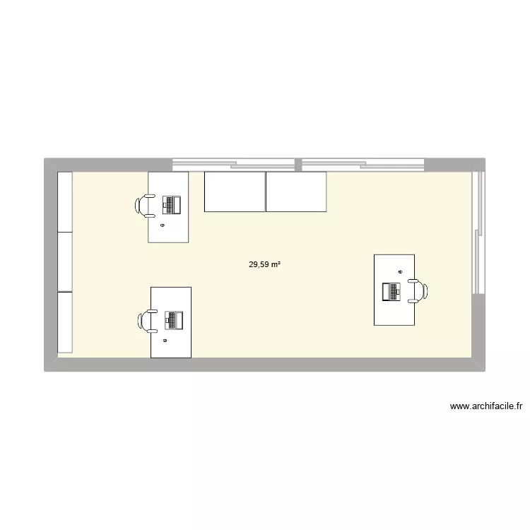 SIT. Plan de 1  et 30 m²