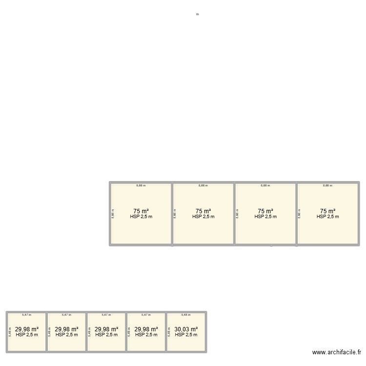 plan élevage. Plan de 9 pièces et 450 m2