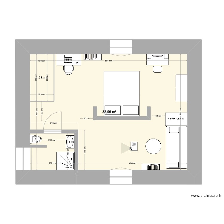 Précy Bis. Plan de 0 pièce et 0 m2