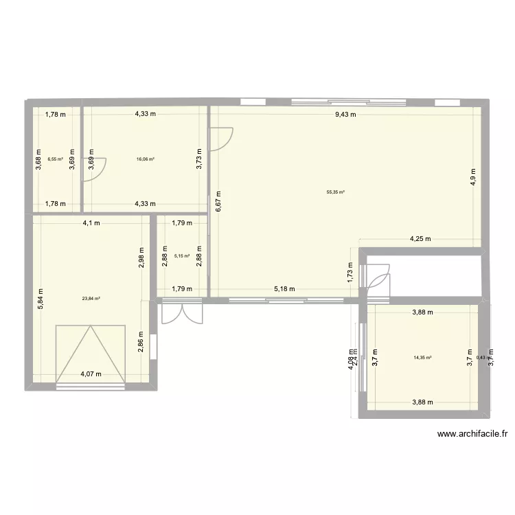 plan vauvert. Plan de 7 Pièces et 122 m² plan vauvert. Plan de 7 Pièces et 122 m²