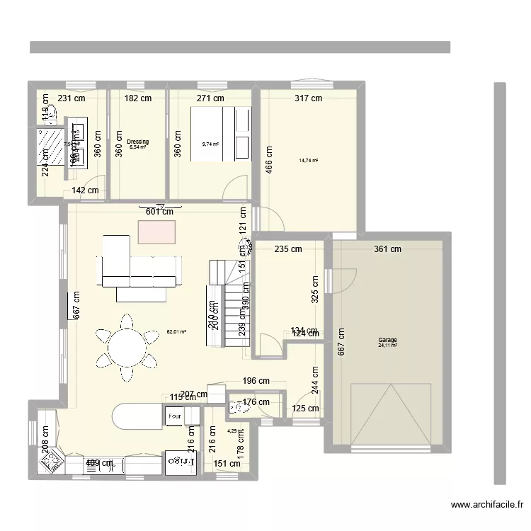 Les amarantes 3. Plan de 