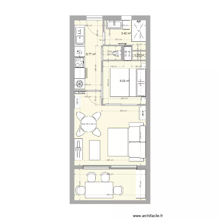 EDEN AZUR T1 - N&deg;2. Plan de 