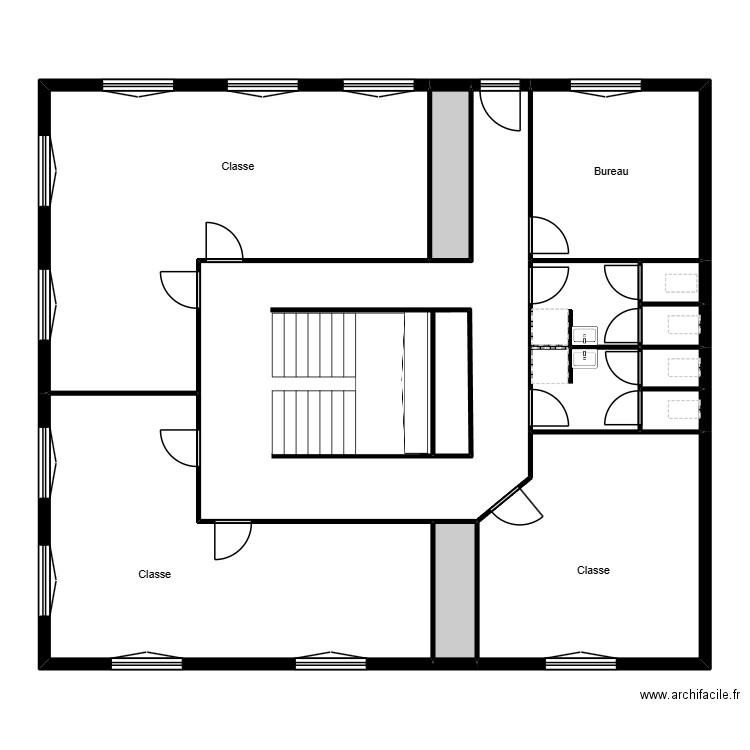 Graines Arc en Sièle - PPMS. Plan de 13 pièces et 181 m2
