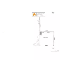 FACADE OUEST  AVANT  TRAVAUX