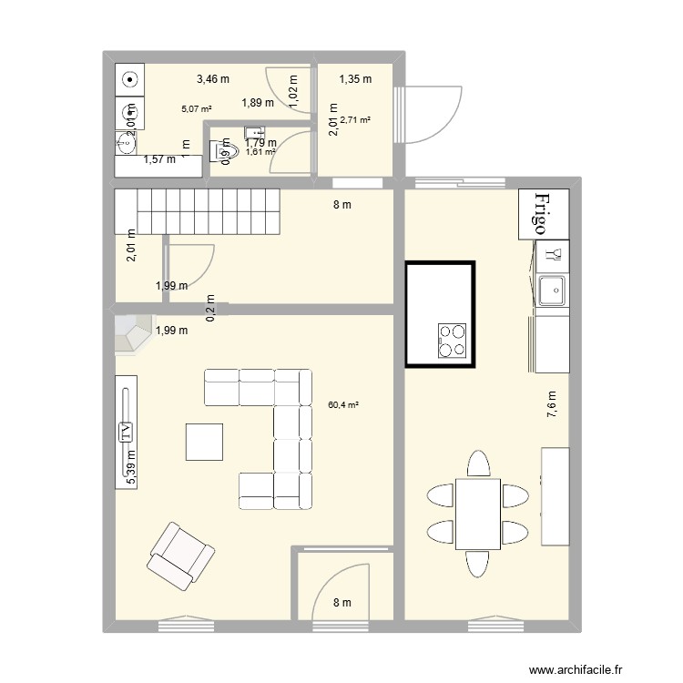 maison Rafael RDC. Plan de 0 pièce et 0 m2