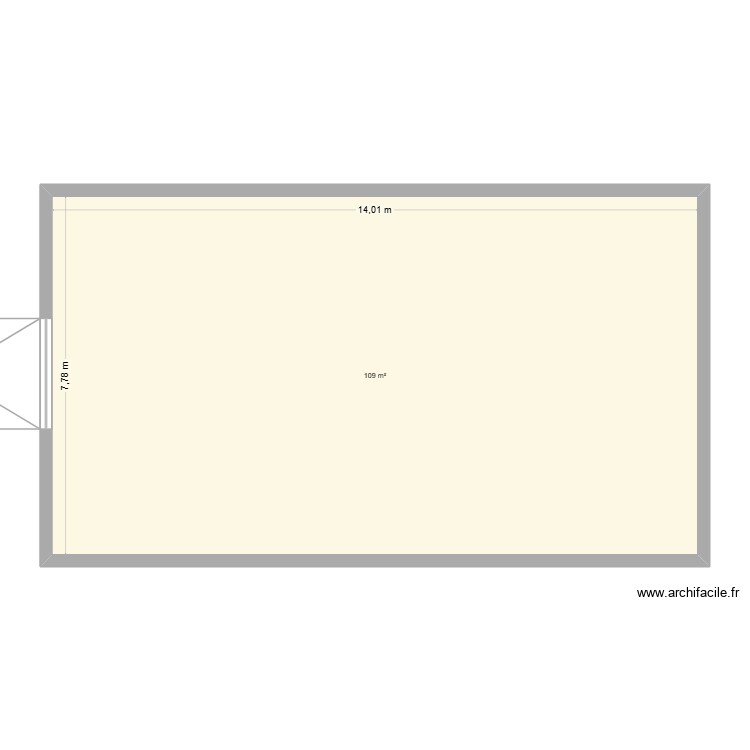 Dépendance. Plan de 0 pièce et 0 m2