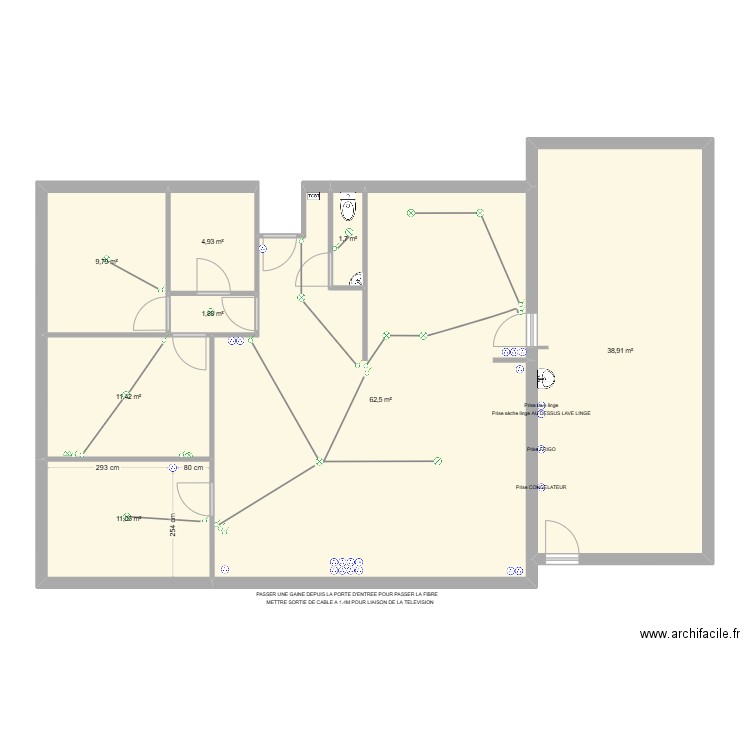 BROSSEAU. Plan de 0 pièce et 0 m2