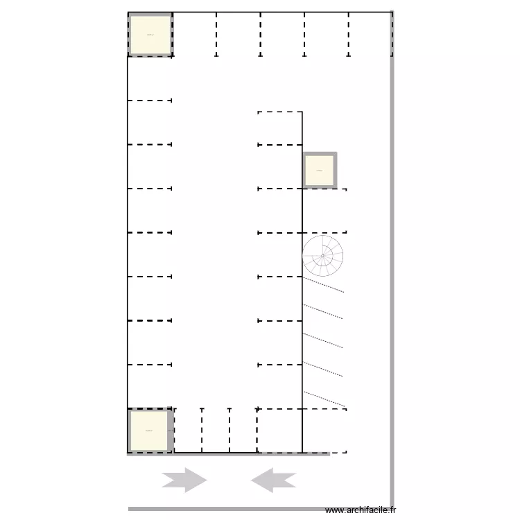 PARKING. Plan de 4 Pièces et 33 m² PARKING. Plan de 4 Pièces et 33 m²