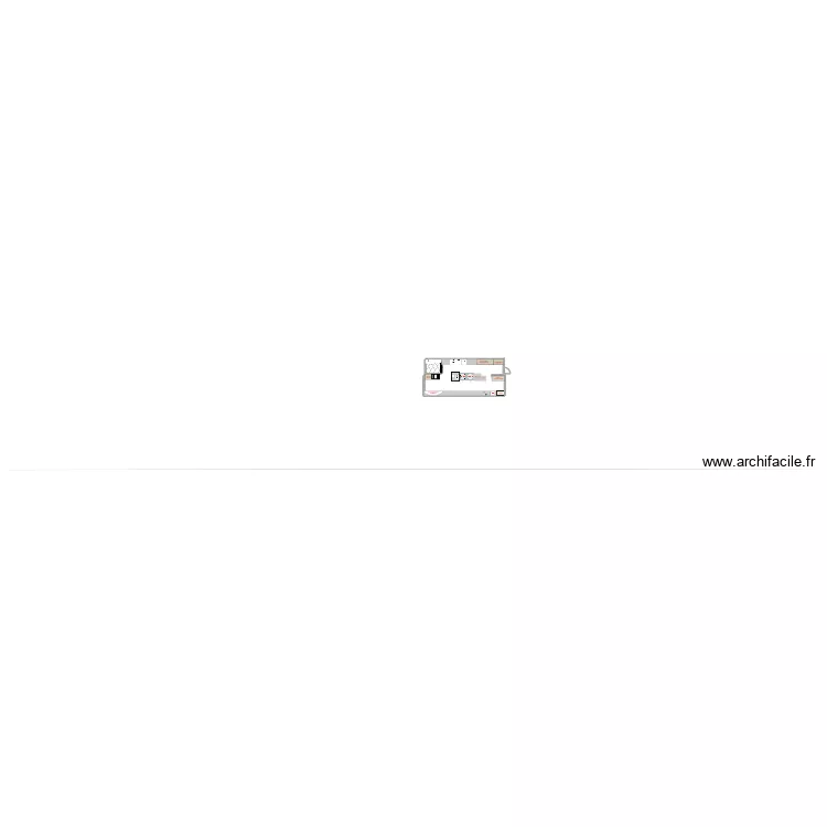 Projet SWEETY 1. Plan de 1 et 4 m² Projet SWEETY 1. Plan de 1 et 4 m²