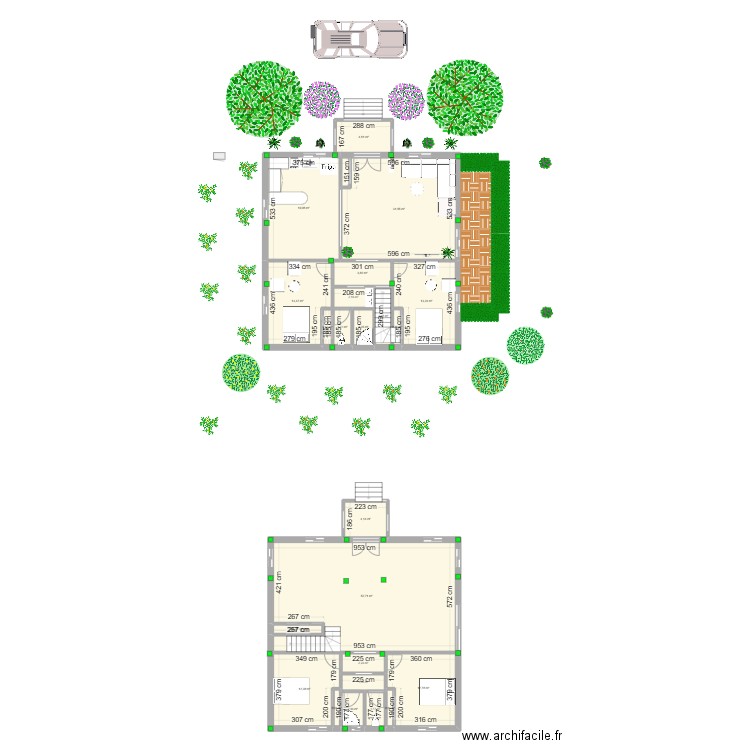 2024-01. Plan de 27 pièces et 193 m2