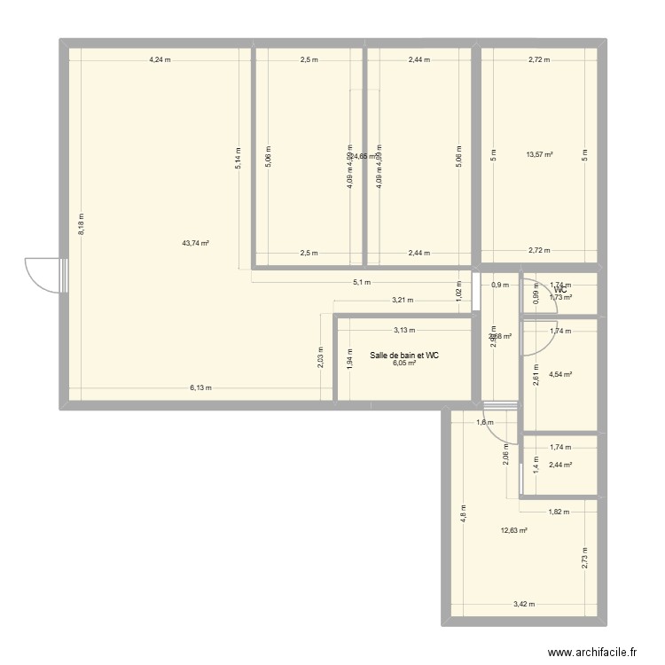 MAISON DE NOS REVES :P 3. Plan de 9 pièces et 112 m2