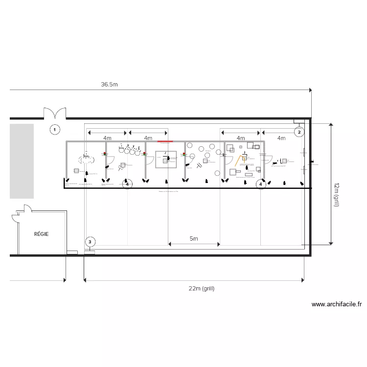 Plan tournage vache noir. Plan de 