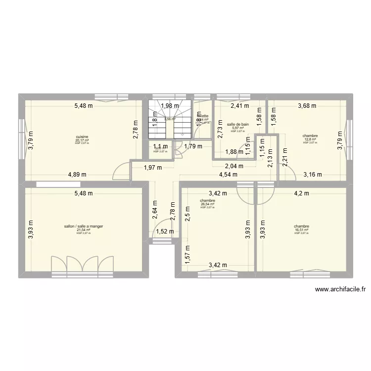 port de lanne. Plan de 9 pièces et 110 m² port de lanne. Plan de 9 pièces et 110 m²