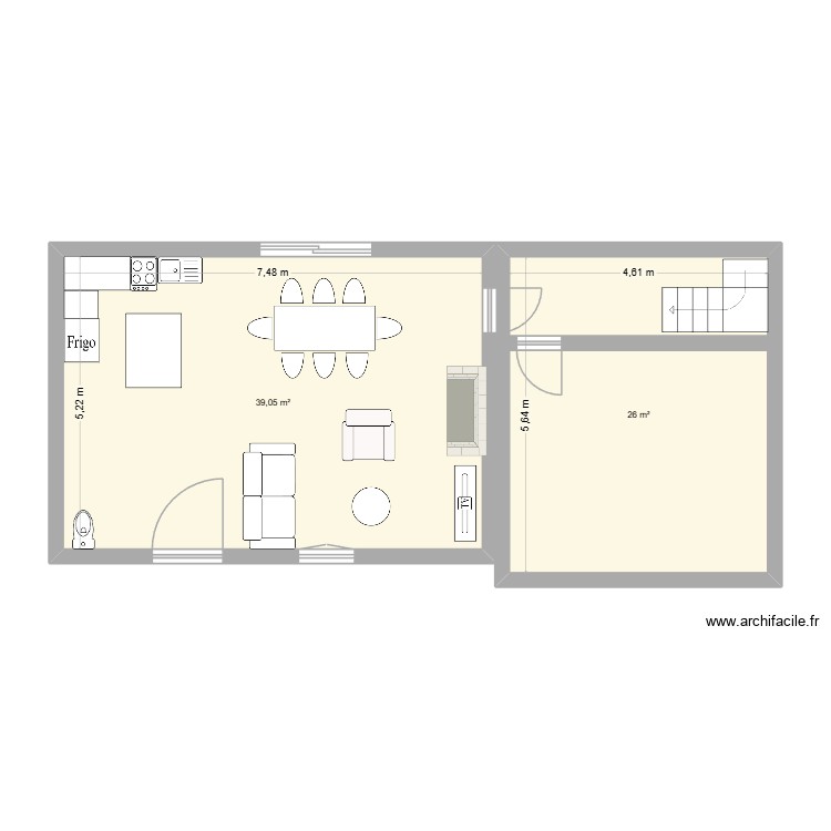 rdc. Plan de 0 pièce et 0 m2