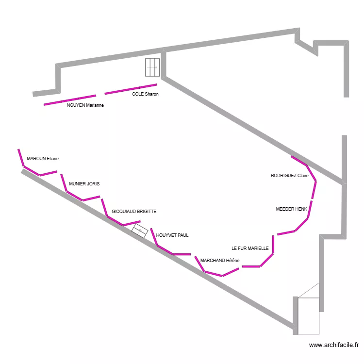 2025 Implantation PDC Stands en 3m (10 - Baie libre) -B. Plan de 