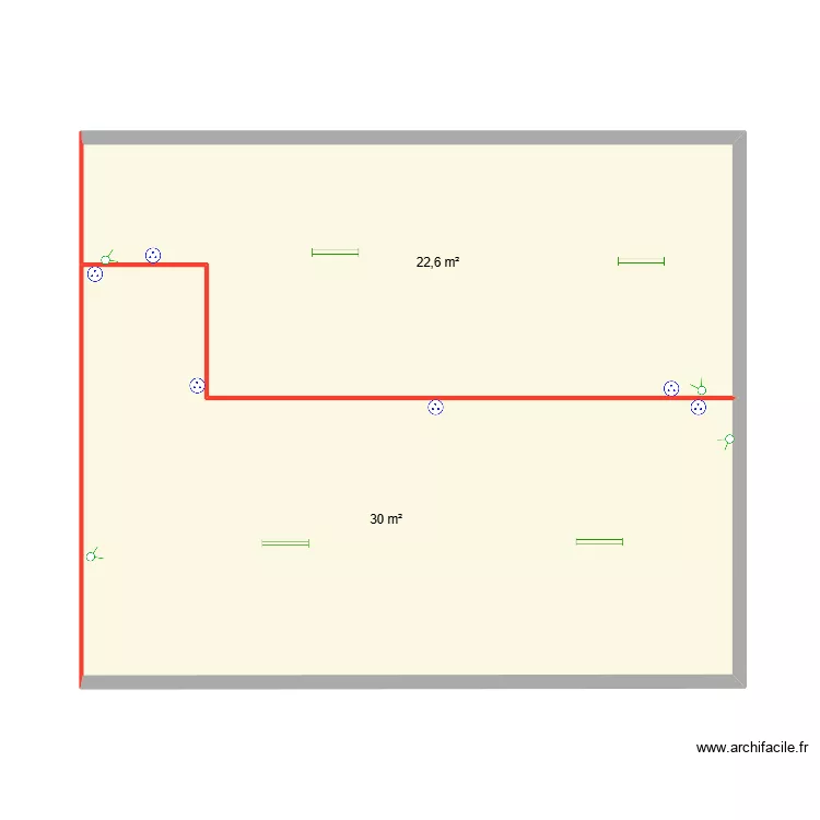 DOMINIQUE CLAVEAU GARAGE. Plan de 