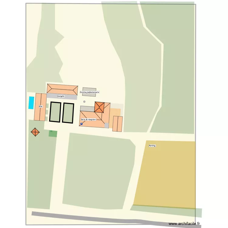 Domaine de Bertranet - SALON 2025. Plan de 
