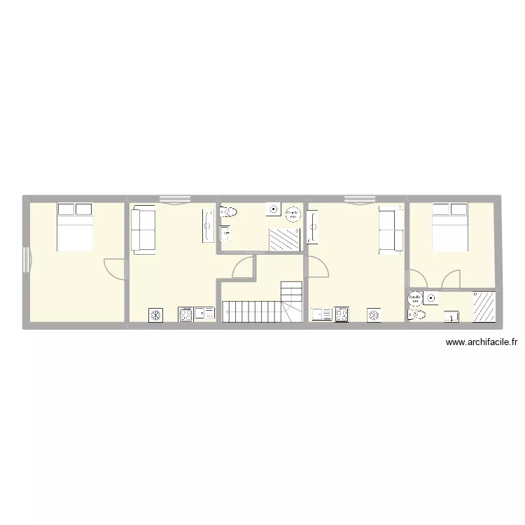plan brive etage 2. Plan de 4 pièces et 79 m² plan brive etage 2. Plan de 4 pièces et 79 m²