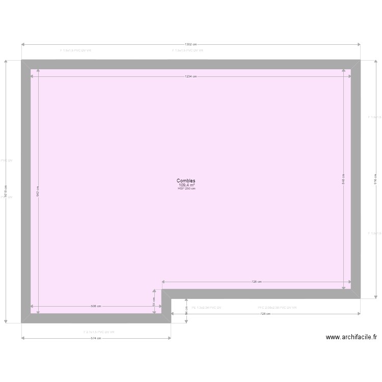 ML24003929 -ABADI DE MATOS . Plan de 9 pièces et 216 m2