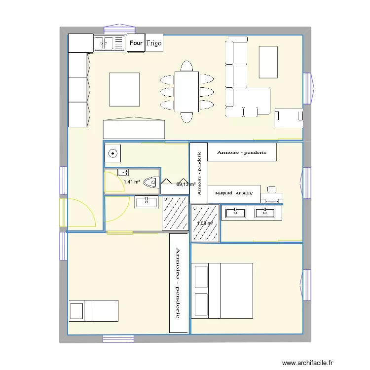 66 bellet. Plan de 