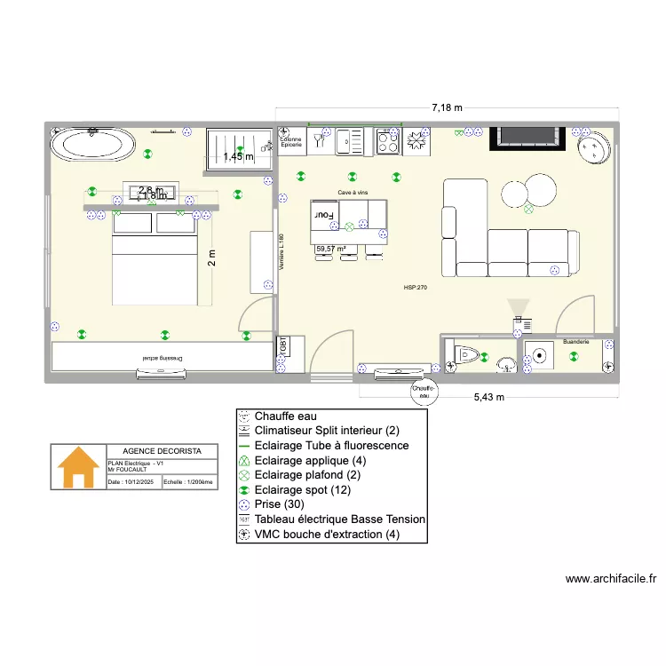 2D_ELECT_V1_PAUL. Plan de 