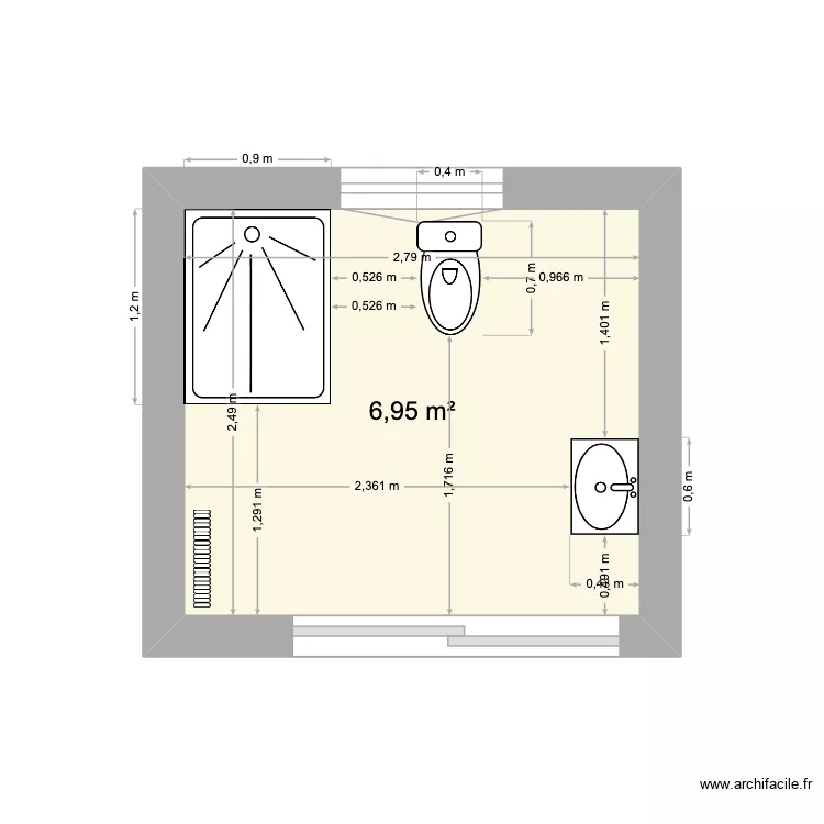 Valdenaire après. Plan de Valdenaire après. Plan de