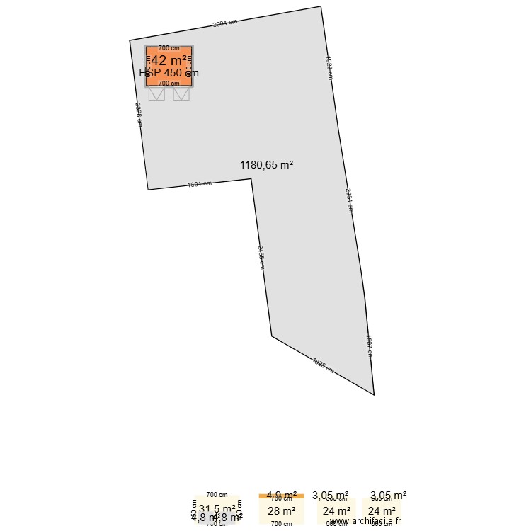 PLAN DE MASSE. Plan de 0 pièce et 0 m2