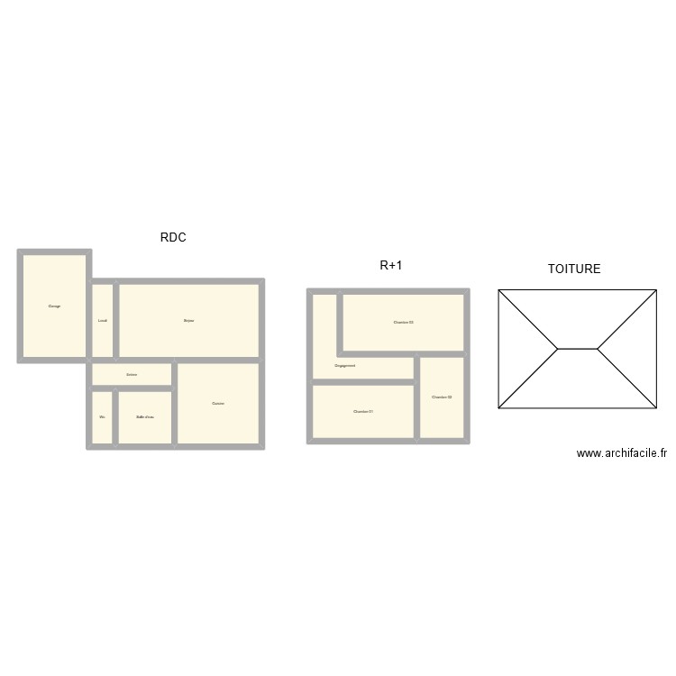 350602352B. Plan de 11 pièces et 132 m2
