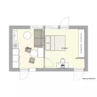 T2 meublé V2