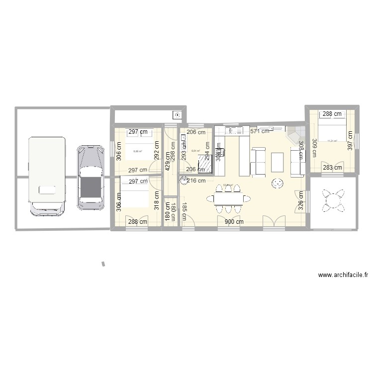 maison des bois. Plan de 0 pièce et 0 m2