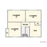PLAN ETAGE ST HILLES