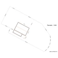 Plan de masse avant projet