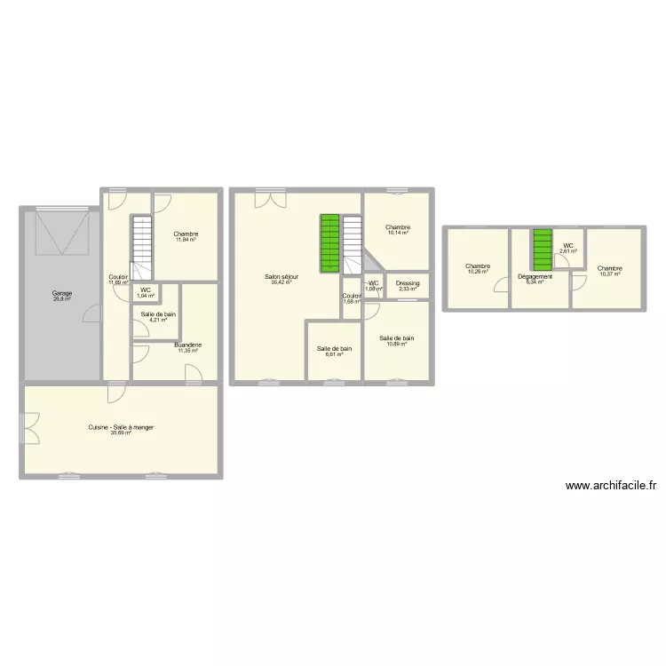 CLEMENT Annie. Plan de 