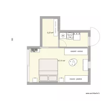 chambre rdc villebernier 2