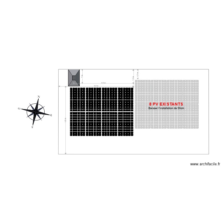 MAISON GUALINI rajout. Plan de 0 pièce et 0 m2