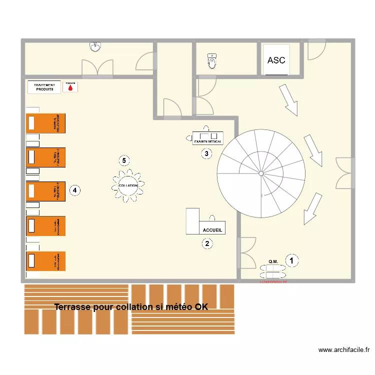 FLEURUS - Administration Communale. Plan de 5 et 155 m² FLEURUS - Administration Communale. Plan de 5 et 155 m²