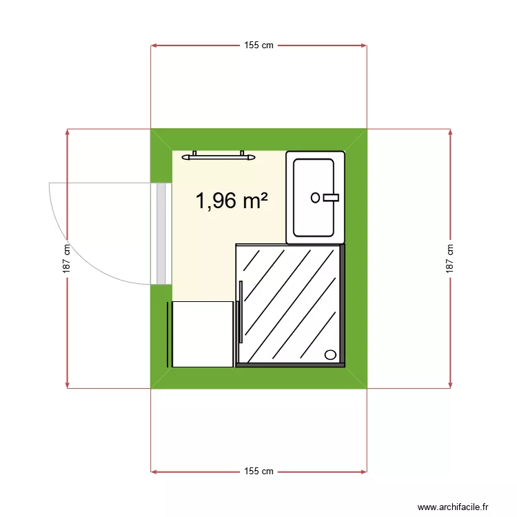 SDB POUPOUNE. Plan de 