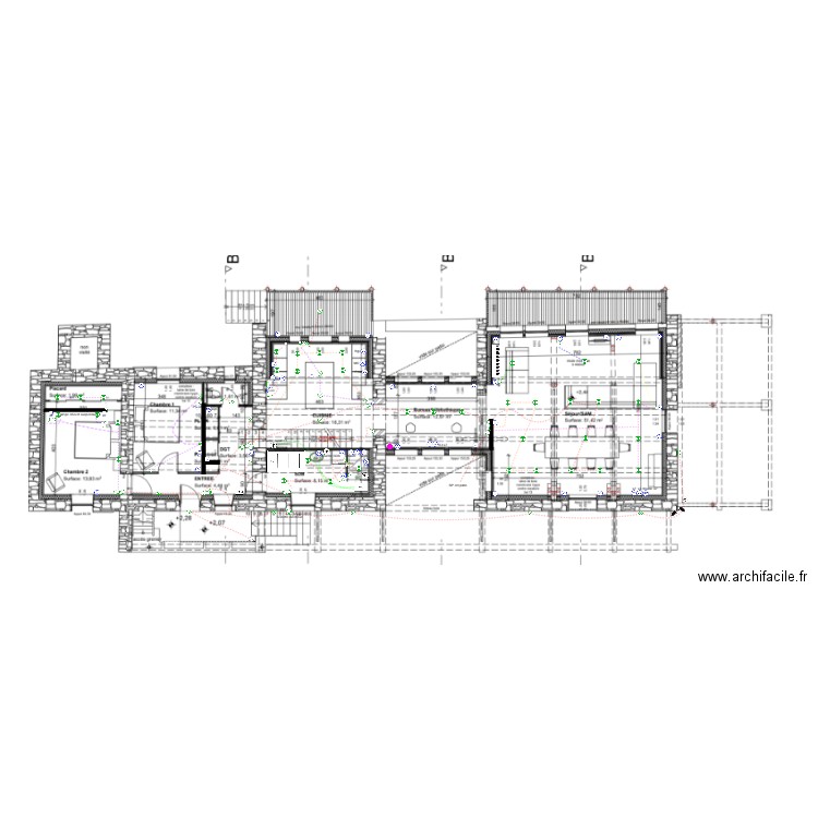 maman. Plan de 0 pièce et 0 m2