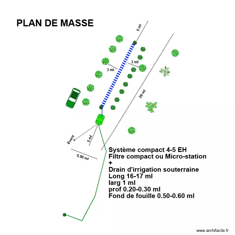 Benlebna - Raynaud. Plan de Benlebna - Raynaud. Plan de
