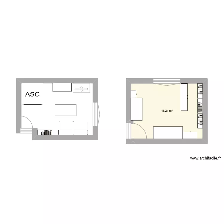maison. Plan de maison. Plan de