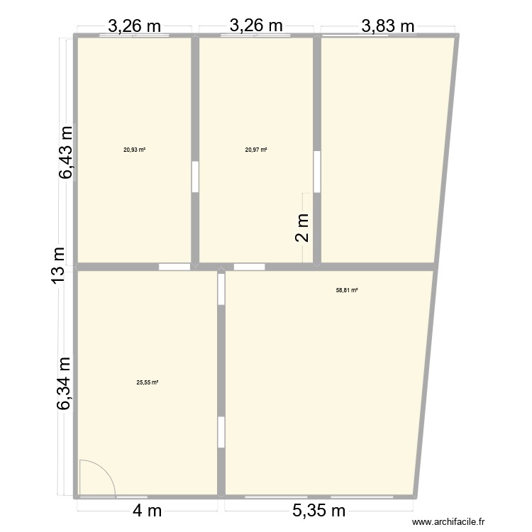 Plan SAS KSP. Plan de 0 pièce et 0 m2