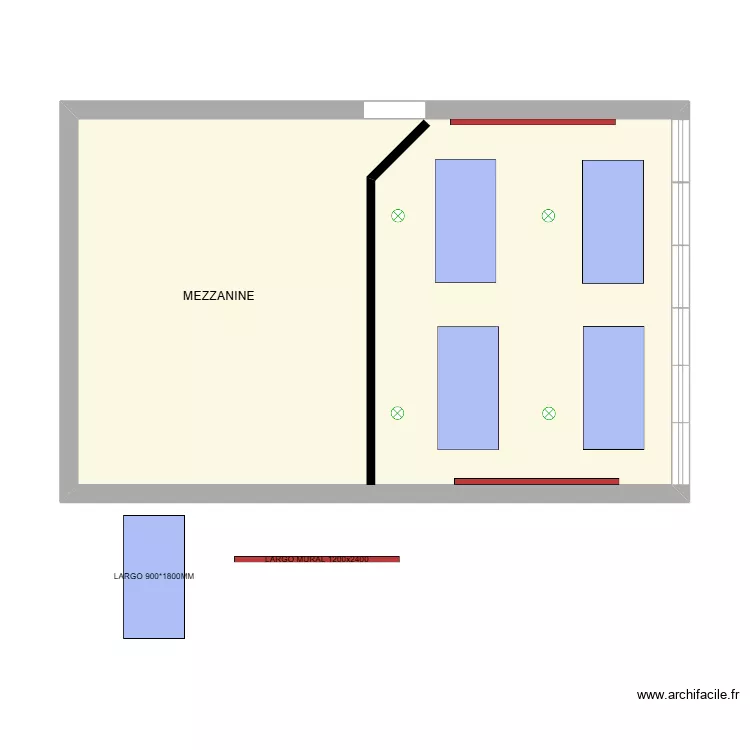 MERI - STRUCTURE DUCLOS. Plan de 