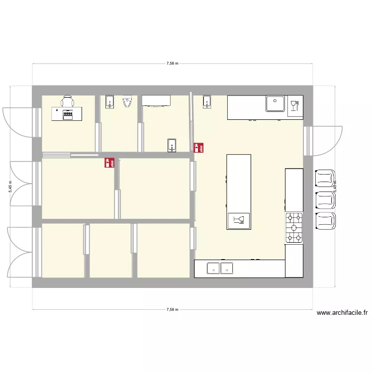 Valy Plan. Plan de 9 et 33 m² Valy Plan. Plan de 9 et 33 m²