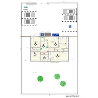plan masse s&eacute;curit&eacute; incendie  projet ERP