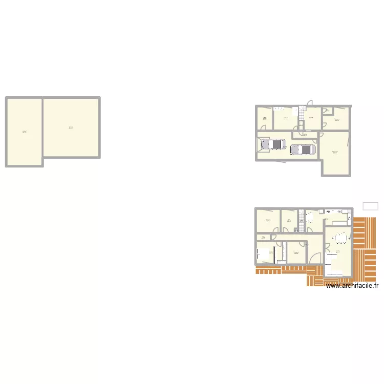 Maison Lorry les Metz. Plan de 